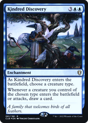 Kindred Discovery (PRE-81S) - Battle for Baldur's Gate Promos Foil