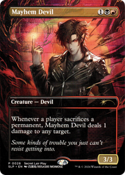 Mayhem Devil (SLP-028) - Secret Lair Showdown (Borderless)
