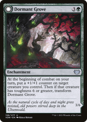Dormant Grove // Gnarled Grovestrider (VOW-198) - Innistrad: Crimson Vow: (Double Faced Transform)