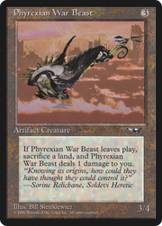 Phyrexian War Beast (ALL-127B) - Alliances