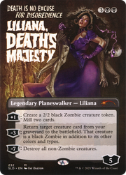 Liliana, Death's Majesty (SLD-232) - Secret Lair Drop (Borderless)