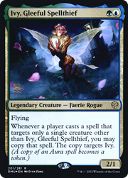 Ivy, Gleeful Spellthief (PRE-201S) - Dominaria United Promos Foil