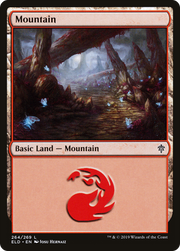 Mountain (ELD-264) - Throne of Eldraine Foil