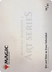 Rise and Shine // Rise and Shine (AMH2-018) - Modern Horizons 2 Art Series (Borderless)