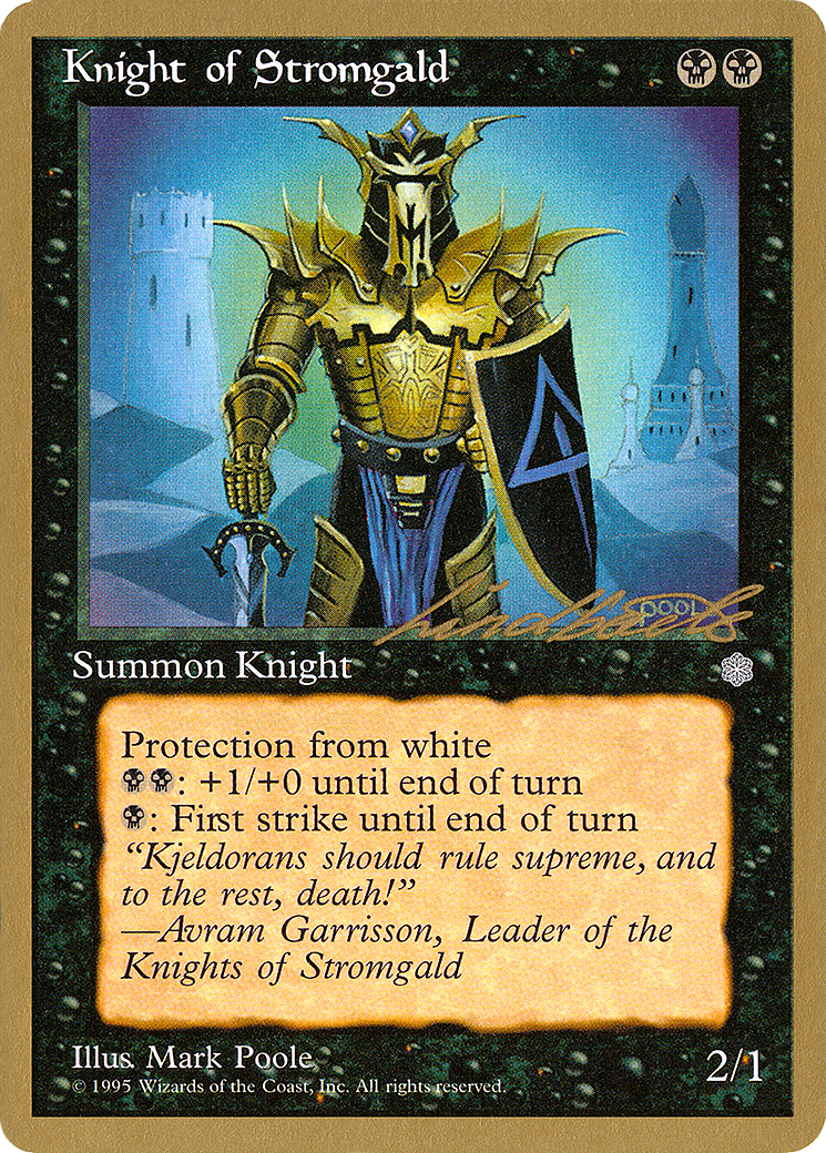 Knight of Stromgald (WCD-LL138) - Pro Tour Collector Set