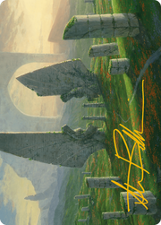 Monumental Henge // Monumental Henge (AMH3-015) - Modern Horizons 3 Art Series (Borderless) Foil