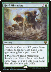 Herd Migration (UMP-429) - Dominaria United Foil