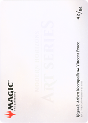 Hogaak, Arisen Necropolis // Hogaak, Arisen Necropolis (AMH1-042) - Modern Horizons Art Series (Borderless)
