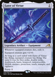 Eater of Virtue (PPNEO-245) - Kamigawa: Neon Dynasty Promos Foil
