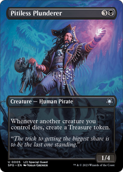 Pitiless Plunderer (SPG-005) - Special Guests (Borderless) Foil