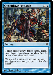 Compulsive Research (TD0-A19) - Magic Online Theme Decks