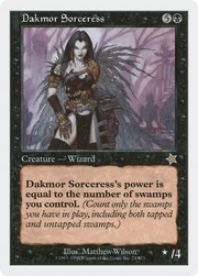 Dakmor Sorceress (S99-074) - Starter 1999