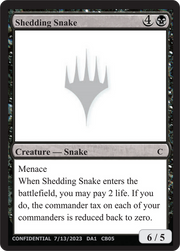 Shedding Snake (UNK-CB05) - Unknown Event