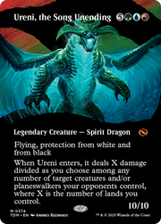 Ureni, the Song Unending (TDM-374) - Tarkir: Dragonstorm: (Showcase) (Borderless) Foil