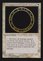 Circle of Protection: Black (IED-010) - Intl. Collectors' Edition