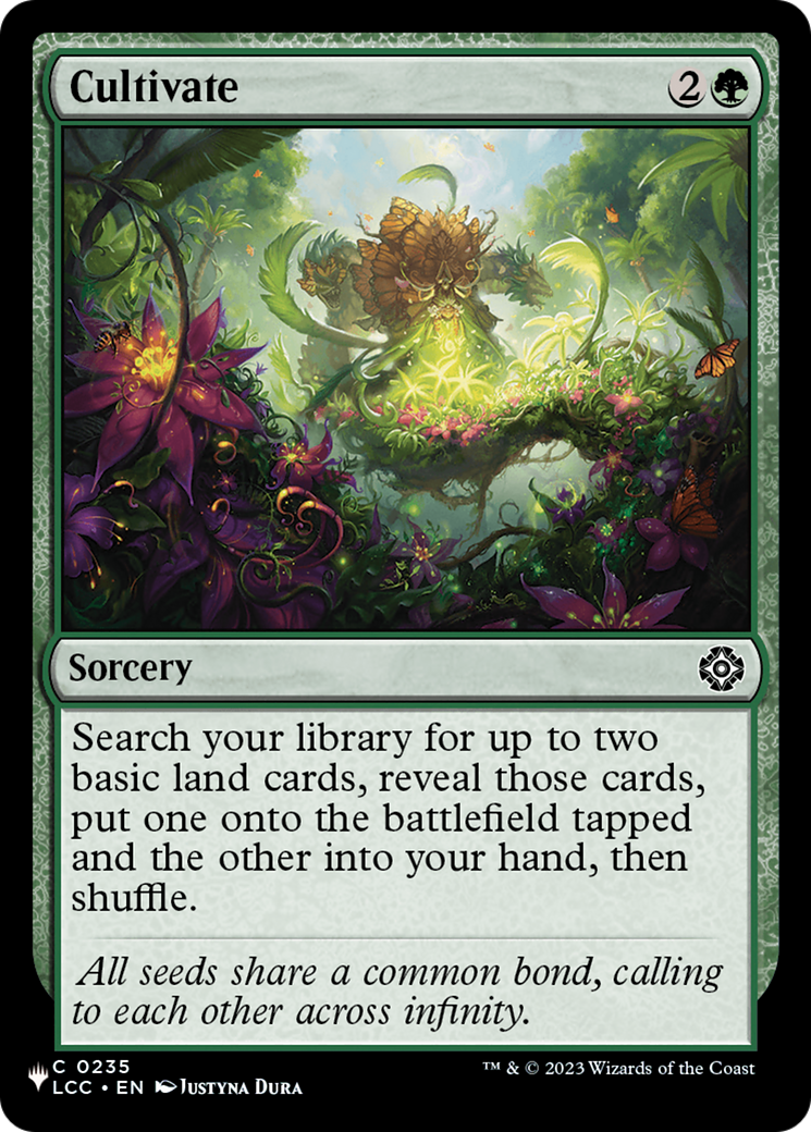 Cultivate (LIST-235) - The List