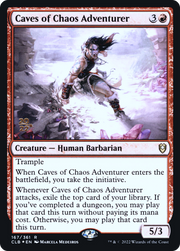Caves of Chaos Adventurer (PRE-167S) - Battle for Baldur's Gate Promos Foil