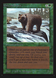 Grizzly Bears (IED-200) - Intl. Collectors' Edition