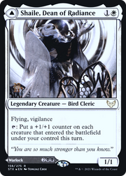 Shaile, Dean of Radiance // Embrose, Dean of Shadow (PRE-158) - Strixhaven: School of Mages Promos Foil