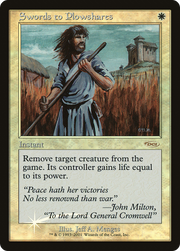 Swords to Plowshares (FNM-006) - Friday Night Magic 2001 Foil