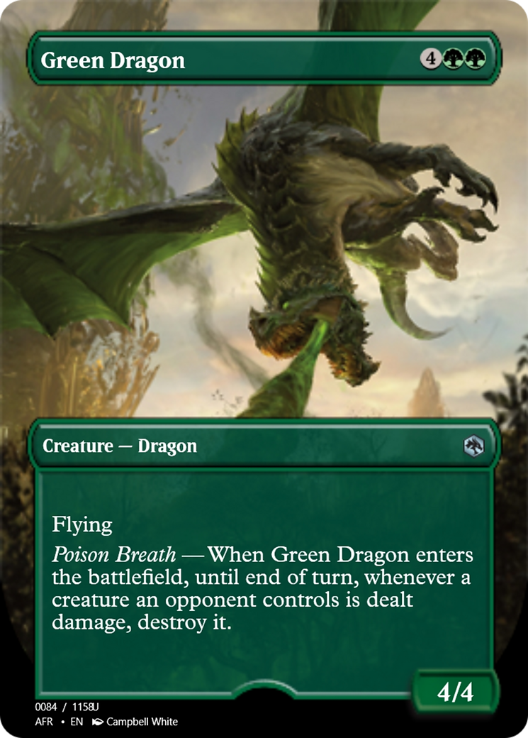 Green Dragon (PRM-92784) - Magic Online Promos