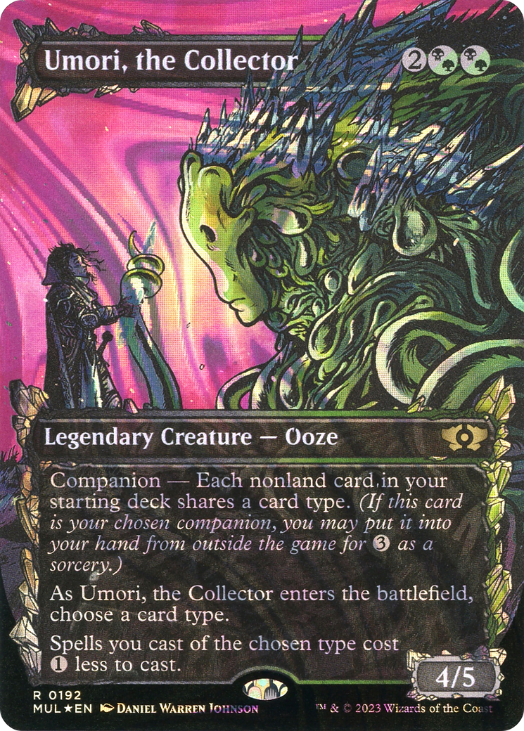Umori, the Collector (MUL-192) - Multiverse Legends: (Showcase) (Borderless) Foil