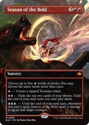Season of the Bold (BLB-285) - Bloomburrow: (Showcase) (Borderless)