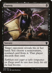 Duress (DTK-098) - Dragons of Tarkir Foil