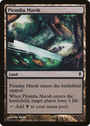 Piranha Marsh (ZEN-222) - Zendikar