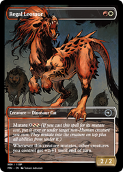 Regal Leosaur (PRM-80967) - Magic Online Promos Foil