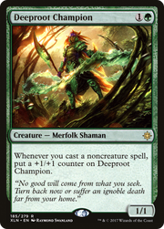 Deeproot Champion (XLN-185) - Ixalan Foil