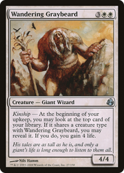 Wandering Graybeard (MOR-027) - Morningtide