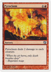 Pyroclasm (9ED-208) - Ninth Edition