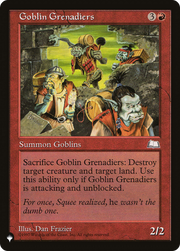 Goblin Grenadiers (LIST-WTH-104) - The List