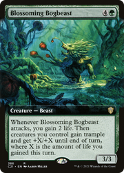 Blossoming Bogbeast (C21-386) - Commander 2021: (Extended Art)