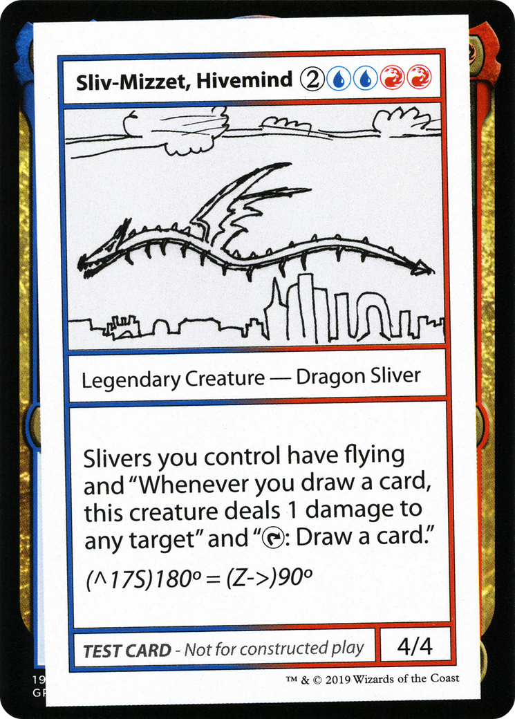 Sliv-Mizzet, Hivemind (CMB1-099) - Mystery Booster Playtest Cards 2021