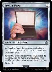 Psychic Paper (WHO-181) - Doctor Who Foil
