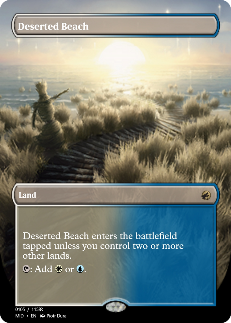 Deserted Beach (PRM-94090) - Magic Online Promos Foil