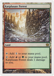 Karplusan Forest (9ED-321) - Ninth Edition