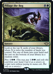 Pillage the Bog (PRE-224) - Outlaws of Thunder Junction Promos Foil
