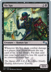 Sly Spy (UST-67E) - Unstable Foil