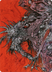 Varragoth, Bloodsky Sire // Varragoth, Bloodsky Sire (AKHM-078) - Kaldheim Art Series (Borderless) Foil