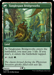 Bridgeworks Battle // Tanglespan Bridgeworks (MH3-249) - Modern Horizons 3 Foil