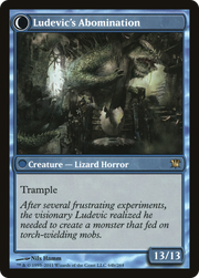 Ludevic's Test Subject // Ludevic's Abomination (ISD-064) - Innistrad: (Double Faced Transform)
