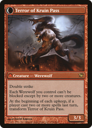 Kruin Outlaw // Terror of Kruin Pass (ISD-152) - Innistrad: (Double Faced Transform)