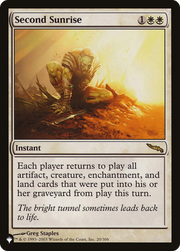 Second Sunrise (LIST-MRD-20) - The List
