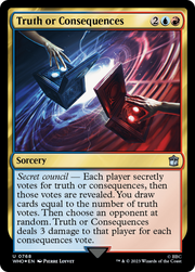 Truth or Consequences (WHO-768) - Doctor Who Foil