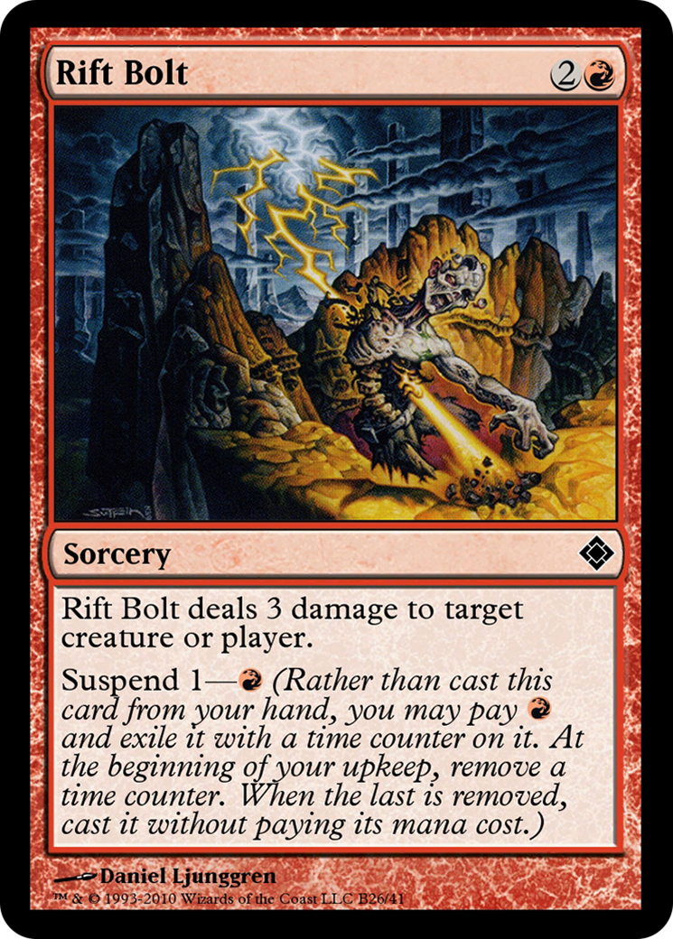 Rift Bolt (TD0-B26) - Magic Online Theme Decks