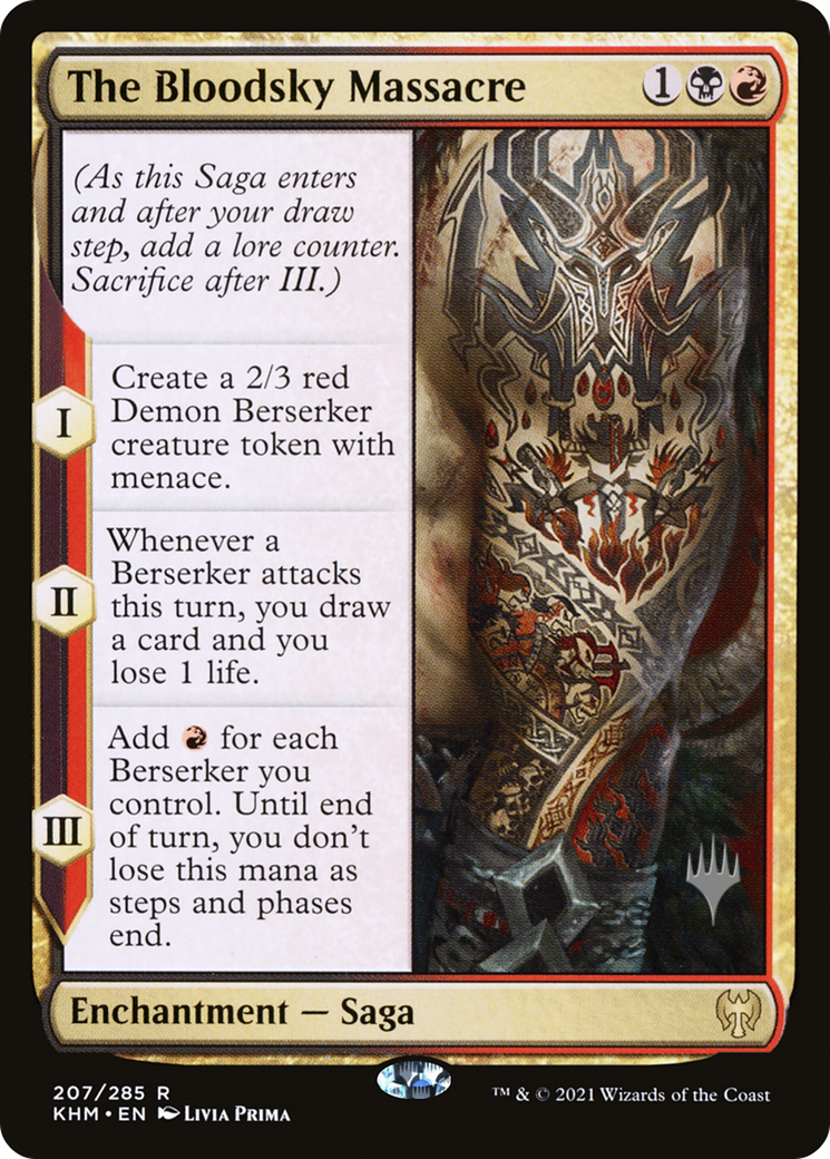 The Bloodsky Massacre (PPKHM-207) - Kaldheim Promos