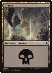 Swamp (BFZ-262A) - Battle for Zendikar